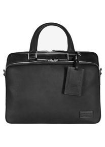 Picard, Herren Authentic Aktentasche Leder 38 cm, Schwarz