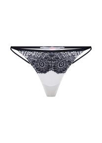 Hunkemöller Hunkemöller, Damen Unterhose 'Delaney String', Schwarz / Weiß