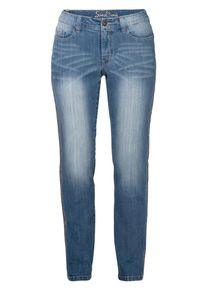sheego Denim, Damen Gerade Stretchjeans 'Lana', Blue Denim