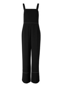 Hallhuber, Damen Träger-Jumpsuit, Schwarz