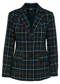 Only, Damen Blazer, Nachtblau / Orange / Weiß