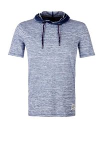 s.Oliver RED LABEL, Herren T-Shirt, Navy / Blaumeliert
