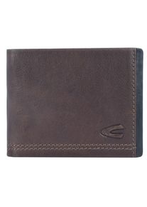 Camel Active, Herren Geldbörse 'Osaka', Dunkelblau / Braun