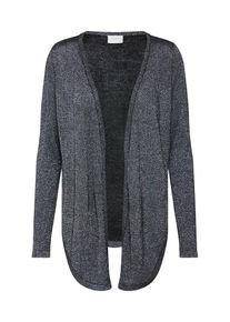 Vila, Damen Strickjacke 'VIINCH L/S TIE KNIT CARIDGAN', Silber