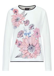 Broadway NYC FASHION, Damen Shirt 'NARCISCA', Mischfarben / Weiß