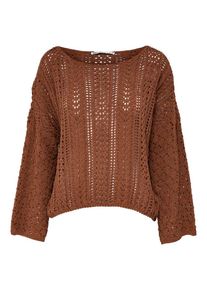 Only, Damen Pullover, Braun