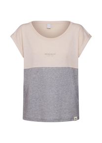 Iriedaily, Damen Shirt 'Block Girl', Grau / Rosa