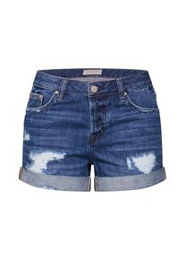 Funky Buddha, Damen Shorts, Blue Denim