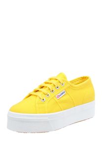 Superga, Damen Sneaker '2790 Acotw Linea', Gelb / Wei&szlig;