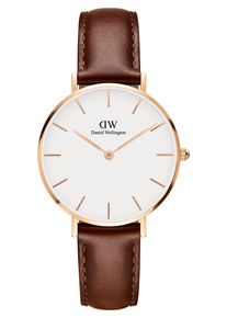 Daniel Wellington, Damen Uhr 'Petite St Mawes DW00100175', Braun / Rosegold / Wei&szlig;