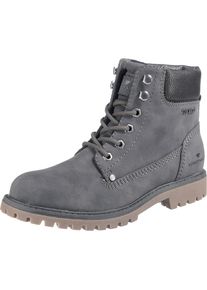 Tom Tailor, Damen Stiefeletten, Grau / Graphit