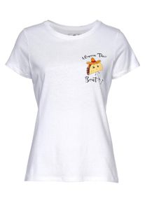 AJC, Damen T-Shirt, Goldgelb / Schwarz / Wei&szlig;