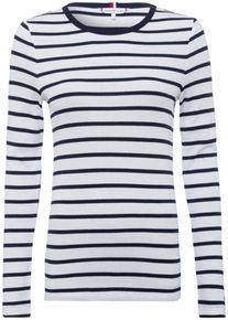 Tommy Hilfiger, Damen Shirt, Kobaltblau / Wei&szlig;
