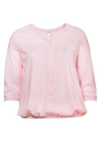 sheego Casual, Damen 3/4-Arm-Shirt, Rosa / Hellpink