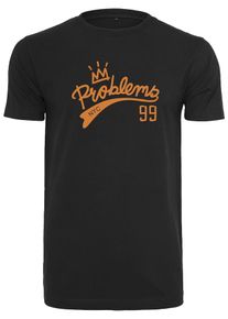 Mister Tee, Herren T-Shirt 'King 99 Problems', Orange / Schwarz