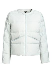 Apart, Damen Daunenjacke mit weitem Rundhalsausschnitt, Rauchblau