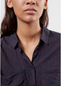Q/S Designed By, Damen Bluse, Dunkelblau / Rosé