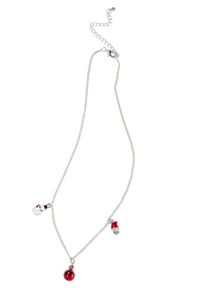 J. JAYZ, Damen Kette, Rot / Silber
