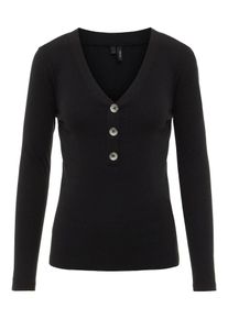 Véro Moda VERO MODA, Damen Bluse, Schwarz