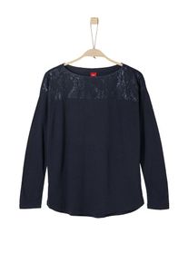 s.Oliver Junior, M&auml;dchen Langarmshirt, Dunkelblau
