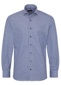 Eterna, Herren Hemd, Blaumeliert