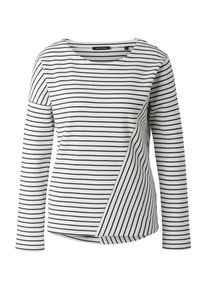 Marc O'Polo Marc O'Polo, Damen Longsleeve, Schwarz / Weiß