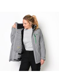 Jack Wolfskin, Damen Skijacke »EXOLIGHT ICY JACKET WOMEN«, Grau