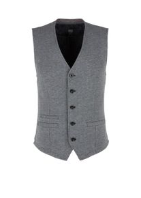 s.Oliver RED LABEL, Herren Weste, Graumeliert