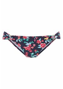 Lascana, Damen Bikini-Hose, Navy / Türkis / Cranberry
