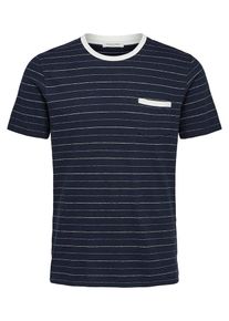 Selected Homme, Herren T-Shirt, Navy