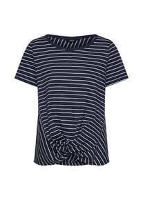Only, Damen Shirt, Nachtblau / Weiß