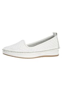 Andrea Conti, Damen Slipper, Weiß