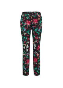 comma, Damen Hose, Blau / Grün / Blutrot / Schwarz / Weiß