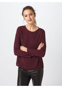 Pieces, Damen Bluse 'PCLUNA LS TOP PB', Weinrot