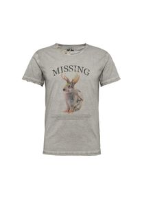 Wiesnkönig Wiesnkönig, Herren Shirt 'Missing', Grau