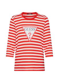 Guess, Damen Shirt, Rosa / Weiß