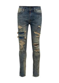 tigha, Herren Skinny Jeans 'Morten', Blue Denim