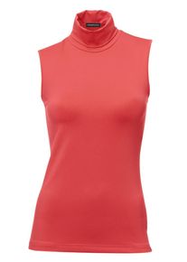 Heine, Damen Rolli-Top, Koralle