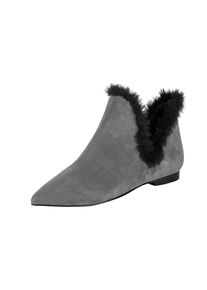 Heine, Damen Stiefelette, Grau