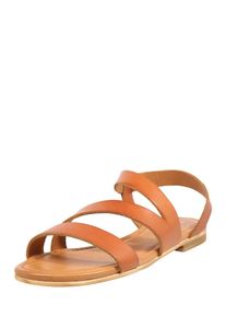 Apple of Eden, Damen Riemchensandalen 'Lena', Cognac