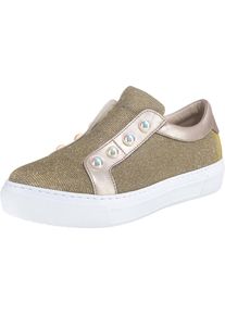 Gabor, Damen Sneaker, Gold / Rosegold / Weiß