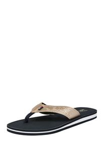 Tommy Jeans, Damen Slipper 'SEA 23Y', Gold / Schwarz