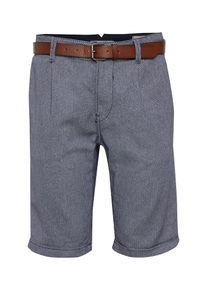 Tom Tailor Denim, Herren Shorts 'Slim Chino Shorts yd w. belt Shorts length1', Dunkelblau