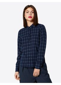 V&eacute;ro Moda VERO MODA, Damen Bluse, Nachtblau / Wei&szlig;
