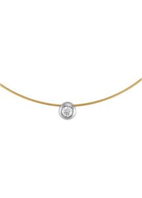 Christ, Damen Kette '84578282', Gold / Weiß