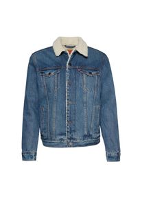 Levi's LEVI'S, Herren Jeansjacke 'TYPE 3 SHERPA TRUCKER', Blue Denim