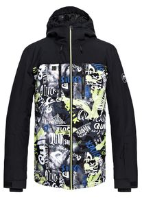 Quiksilver, Herren Snowboardjacke, Mischfarben / Schwarz