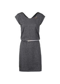 Ragwear, Damen Jerseykleid 'Sofia', Schwarzmeliert