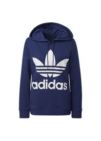 adidas originals, Damen Sweatshirt 'Trefoil', Navy / Wei&szlig;
