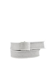 s.Oliver RED LABEL, Herren Canvas-Gürtel, Grau